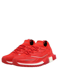 Dolce & Gabbana Dolce & Gabbana Red SORRENTO Sport Stretch Men Sneakers Men's Shoes