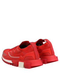 Dolce & Gabbana Dolce & Gabbana Red SORRENTO Sport Stretch Men Sneakers Men's Shoes