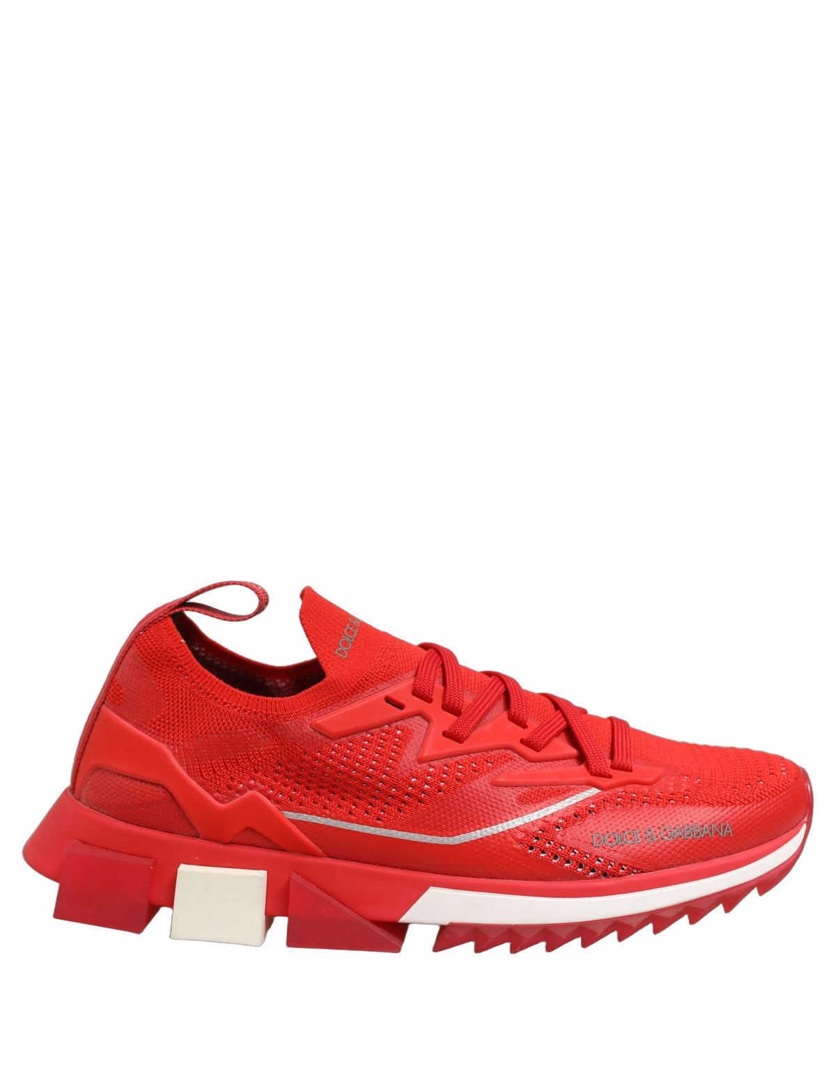 Dolce & Gabbana Dolce & Gabbana Red SORRENTO Sport Stretch Men Sneakers Men's Shoes