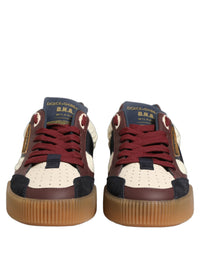 Dolce & Gabbana Dolce & Gabbana Multicolor Leather MIAMI Sneakers Men Men's Shoes