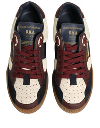 Dolce & Gabbana Dolce & Gabbana Multicolor Leather MIAMI Sneakers Men Men's Shoes