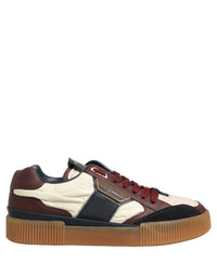 Dolce & Gabbana Dolce & Gabbana Multicolor Leather MIAMI Sneakers Men Men's Shoes