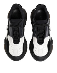Dolce & Gabbana Dolce & Gabbana White Black Logo Airmaster Men Sneakers Men's Shoes