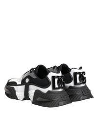 Dolce & Gabbana Dolce & Gabbana White Black Logo Airmaster Men Sneakers Men's Shoes