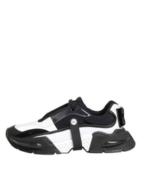 Dolce & Gabbana Dolce & Gabbana White Black Logo Airmaster Men Sneakers Men's Shoes