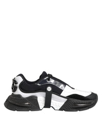 Dolce & Gabbana Dolce & Gabbana White Black Logo Airmaster Men Sneakers Men's Shoes