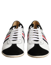 Dolce & Gabbana Dolce & Gabbana White Leather Japan Low Top Sneakers Women's Shoes