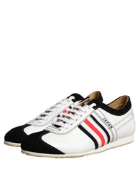 Dolce & Gabbana Dolce & Gabbana White Leather Japan Low Top Sneakers Women's Shoes
