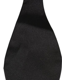 Dolce & Gabbana Dolce & Gabbana Men Black 100% Silk Adjustable Neck Papillon Bow Men's Tie