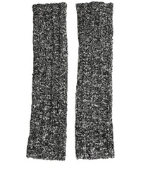 Dolce & Gabbana Dolce & Gabbana Sleeves Black Wool Blend Knitted WWomen'ser Women's Arm