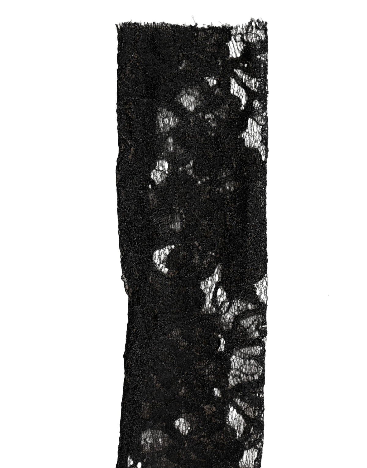 Dolce & Gabbana Dolce & Gabbana Sleeves Black Nylon Floral Lace WWomen'ser Women's Arm