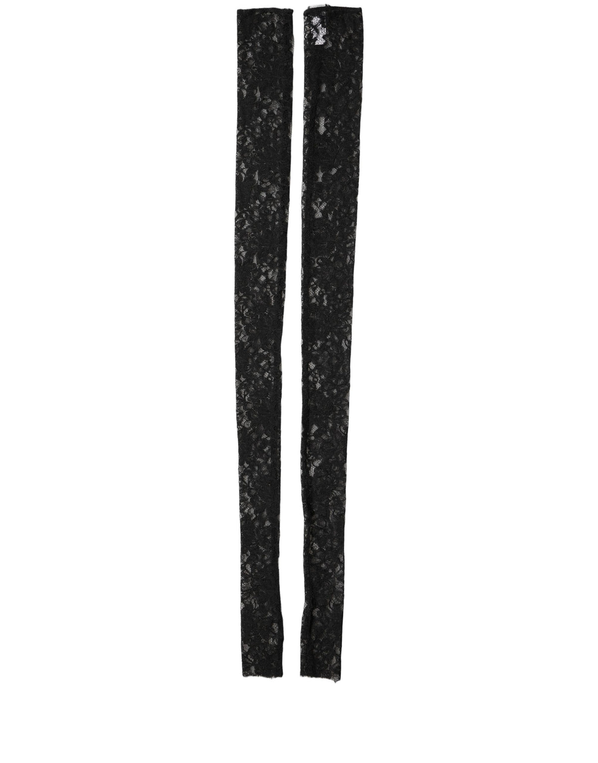 Dolce & Gabbana Dolce & Gabbana Sleeves Black Nylon Floral Lace WWomen'ser Women's Arm
