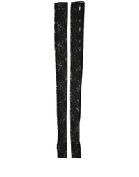 Dolce & Gabbana Dolce & Gabbana Sleeves Black Nylon Floral Lace WWomen'ser Women's Arm