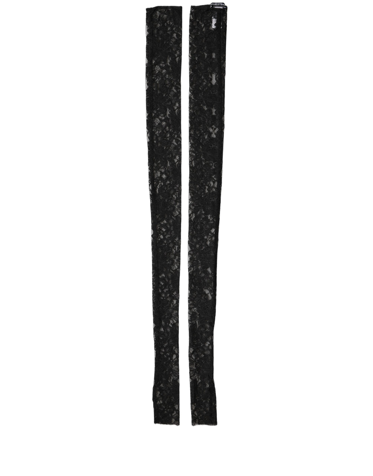 Dolce & Gabbana Dolce & Gabbana Sleeves Black Nylon Floral Lace WWomen'ser Women's Arm
