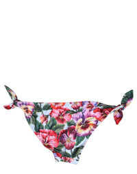 Dolce & Gabbana Dolce & Gabbana Multicolor Floral Swimsuit Bikini Bottom Women's Swimwear
