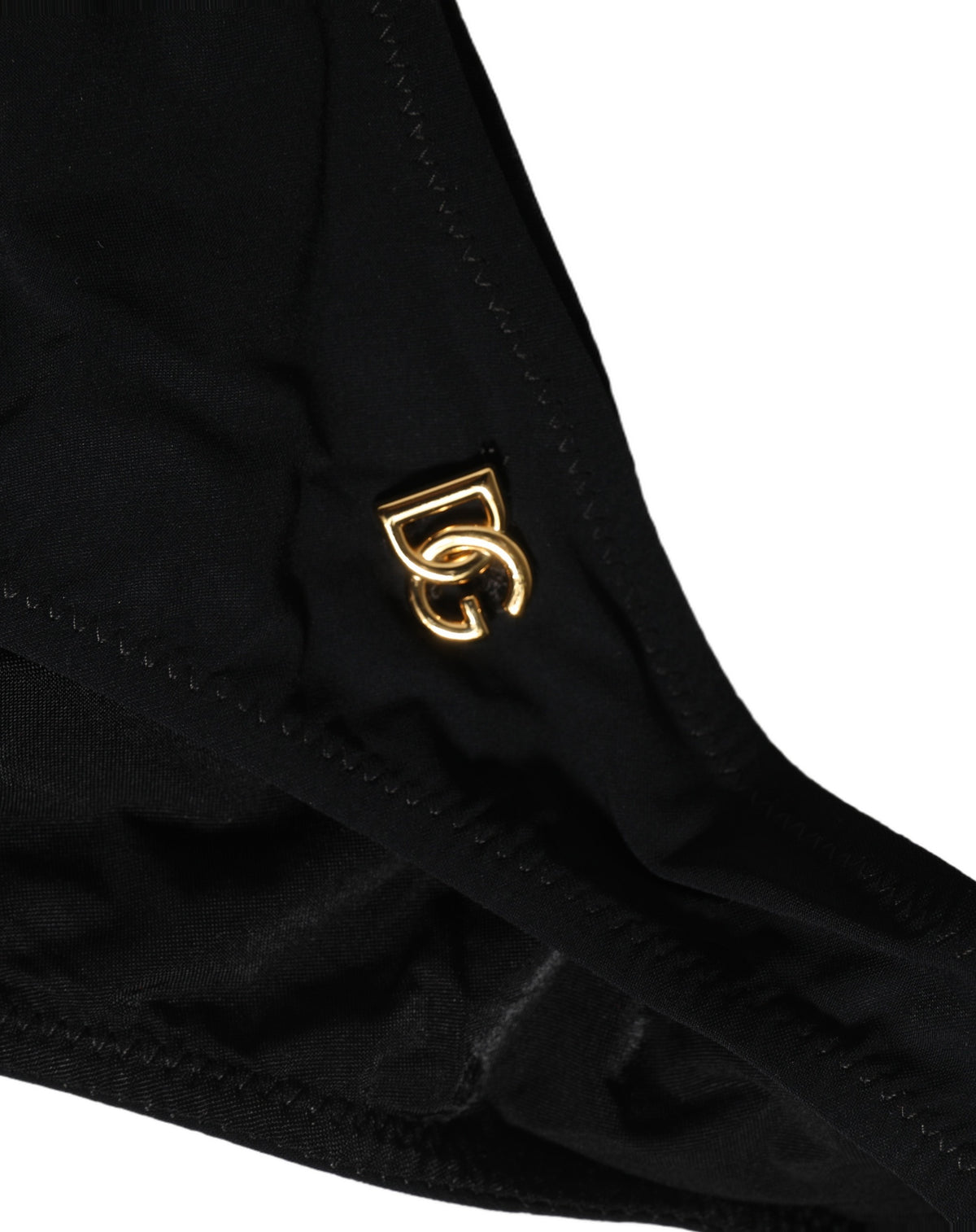 Dolce & Gabbana Dolce & Gabbana Black Cutout Logo One Piece Swimsuit Women's Swimwear