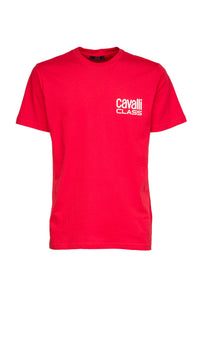 Cavalli Class Signature Logo Fashion T-Shirt-
