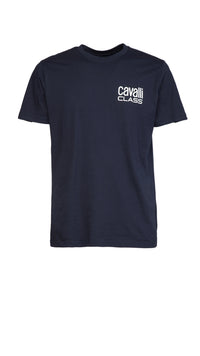 Cavalli Class Signature Logo Fashion T-Shirt-