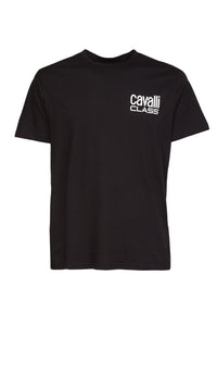 Cavalli Class Signature Logo Fashion T-Shirt-