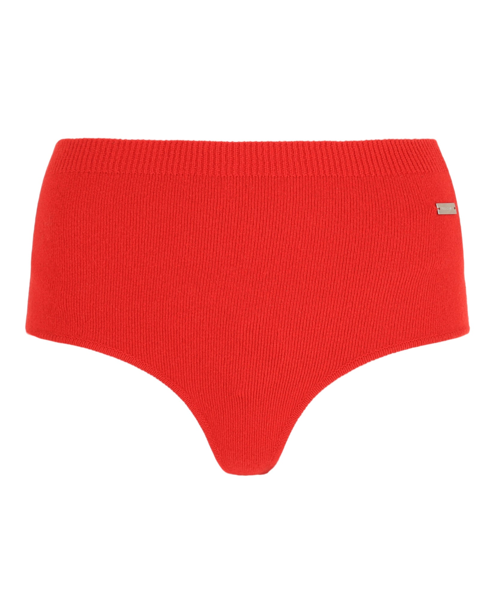 Ferragamo Womens Ribbed Texture High-Waisted Knitted Coulottes