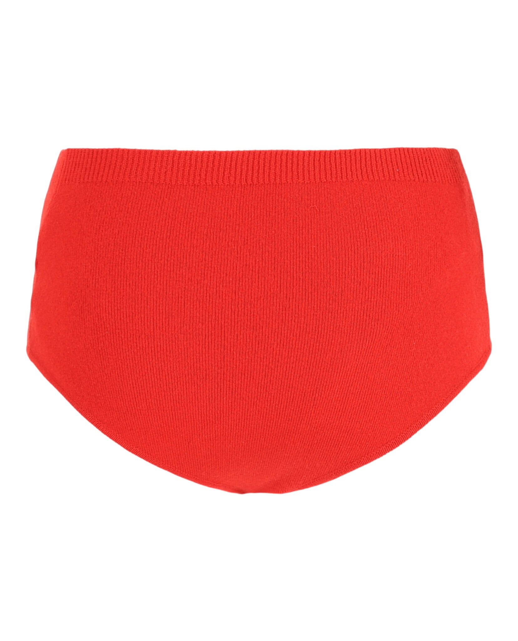 Ferragamo Womens Ribbed Texture High-Waisted Knitted Coulottes