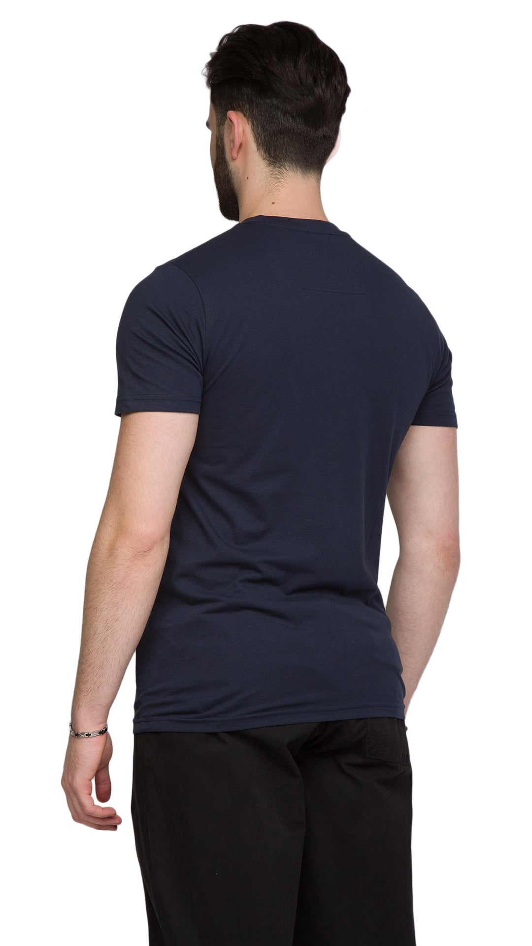 Cavalli Class Double Tiger Logo Motif Fashion T-Shirt-
