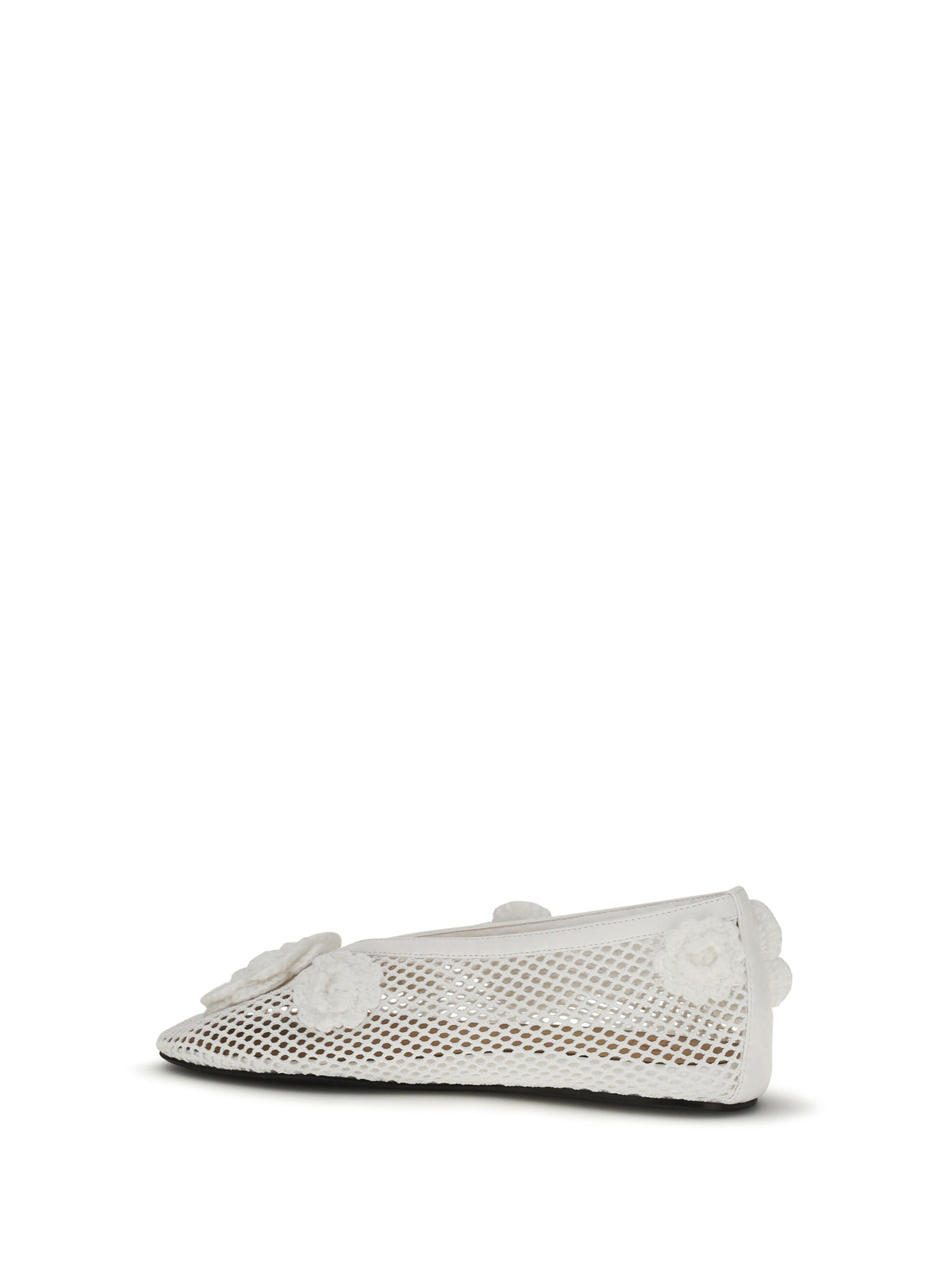 GANNI Ganni Women Jenny Mesh Ballerinas