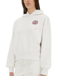 Gucci Women Cotton Sweatshirt With Embroidery