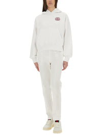 Gucci Women Cotton Sweatshirt With Embroidery
