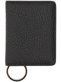 Maison Margiela Unisex Portacarte Bifold Con Portachiavi "Four Stitches"