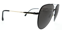 Hugo Boss BOSS 1558/O/F/S I46 I46 Matte Black/Gold Aviator Sunglasses