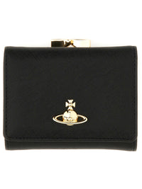 Vivienne Westwood Women Portafoglio "Small Frame" Con Dettaglio Orb
