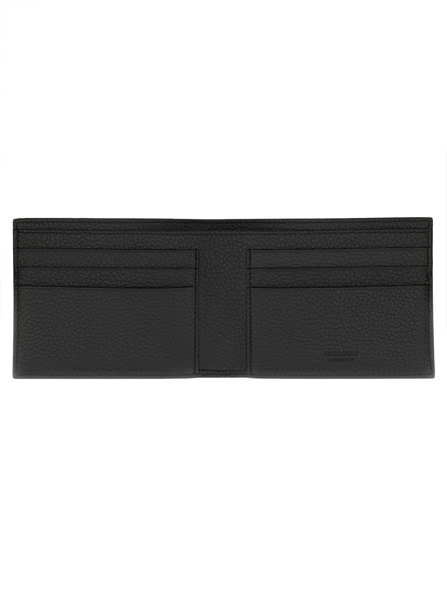 Ferragamo Men Portafoglio Con Logo Monogram