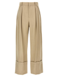 VICTORIA BECKHAM Victoria Beckham Women Maxi Turn-Up Pants