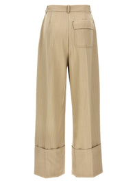 VICTORIA BECKHAM Victoria Beckham Women Maxi Turn-Up Pants