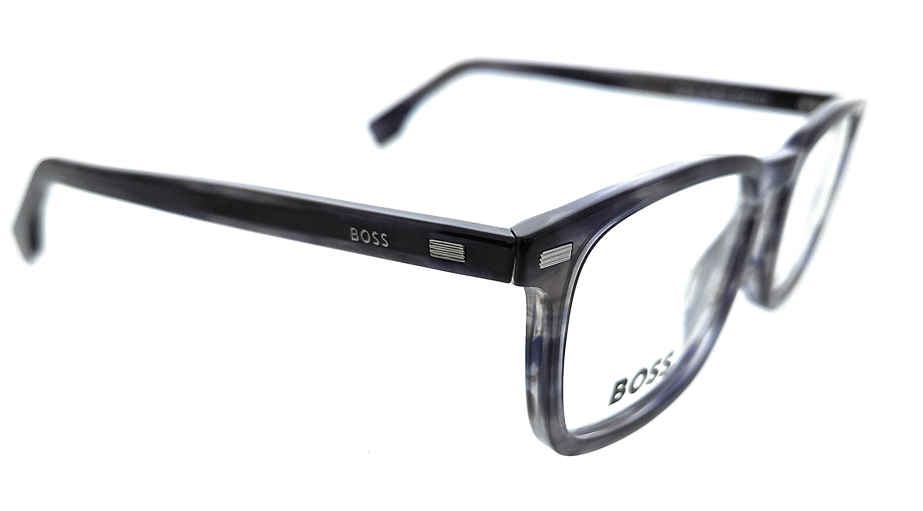 HUGO BOSS HUGO BOSS Blue Havana Square BOSS 1368 JBW Eyeglasses