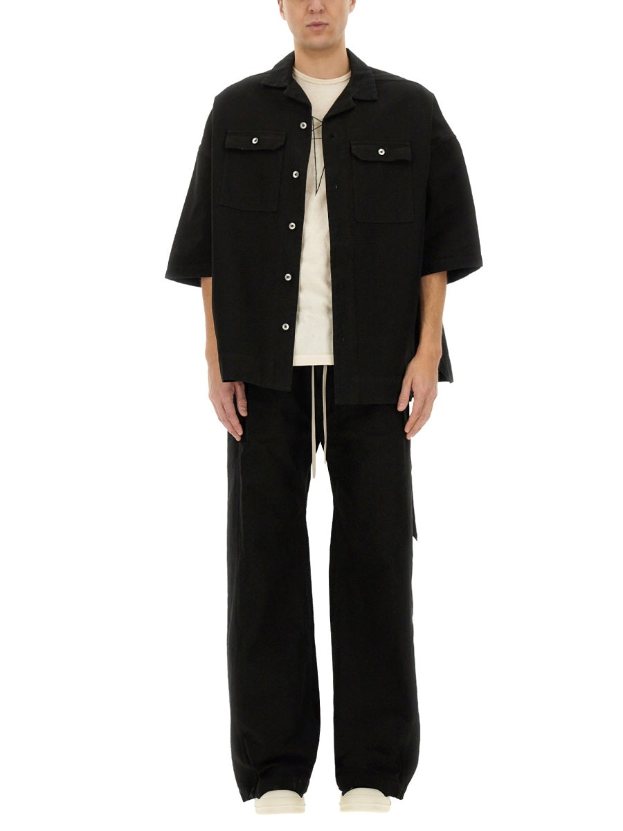 Rick Owens Drkshdw Men "Magnum Tommy" Shirt