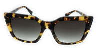 Miu Miu 0MU 02WS 7S00A7 Light Havana Square Sunglasses