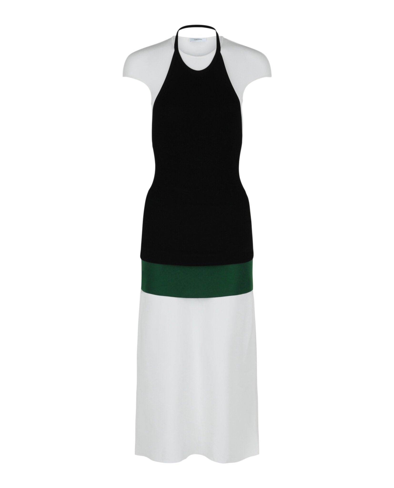 Ferragamo Womens Layered Midi Dress