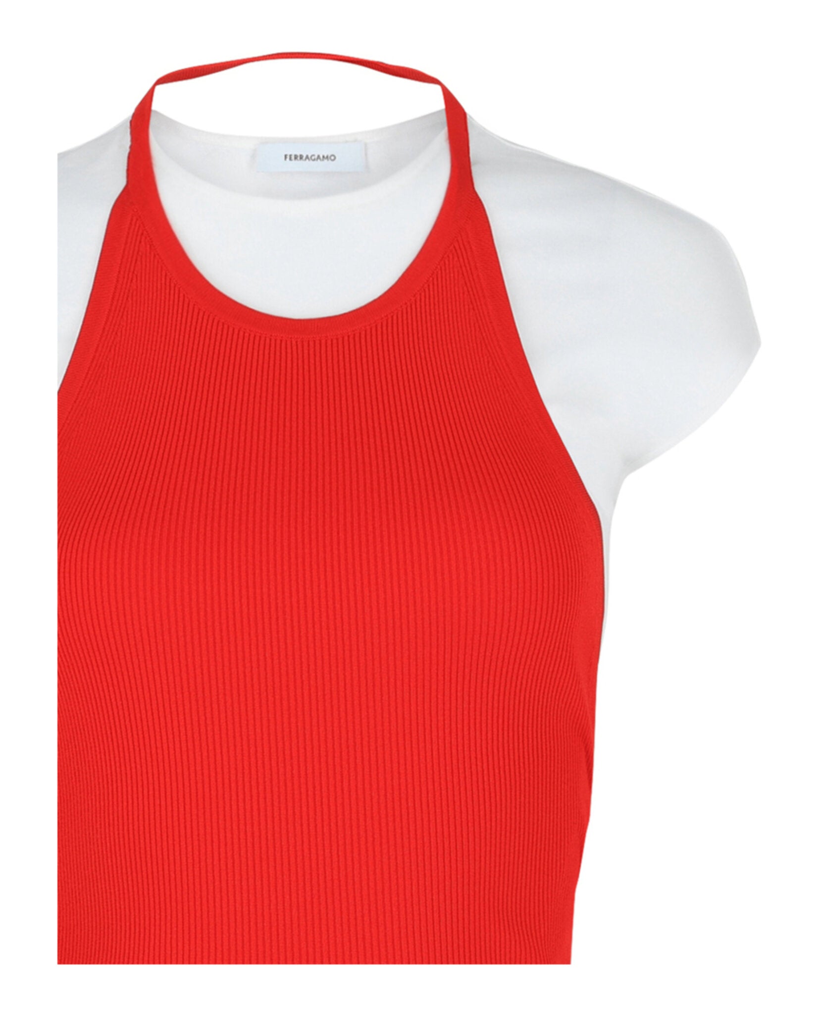 Ferragamo Womens Layered Top