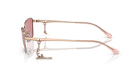Emporio Armani 0EA2141 301184 Shiny Rose Gold Pillow Sunglasses