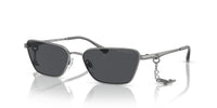 Emporio Armani 0EA2141 301087 Shiny gunmetal Pillow Sunglasses