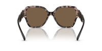 Emporio Armani 0EA4202 541073 Shiny pink havana Square Sunglasses