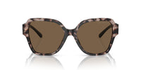 Emporio Armani 0EA4202 541073 Shiny pink havana Square Sunglasses
