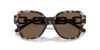 Emporio Armani 0EA4202 541073 Shiny pink havana Square Sunglasses