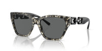 Emporio Armani 0EA4203U 567887 Shiny grey havana Cateye Sunglasses