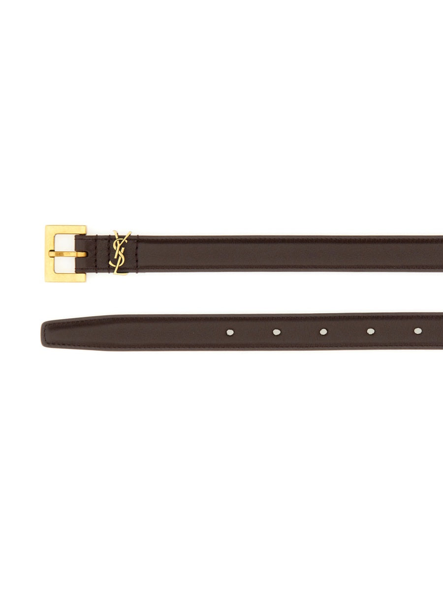 Saint Laurent Women Cintura "Cassandre" Sottile