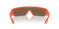 Emporio Armani 0EA4204U 601473 Matte orange Rectangle Sunglasses