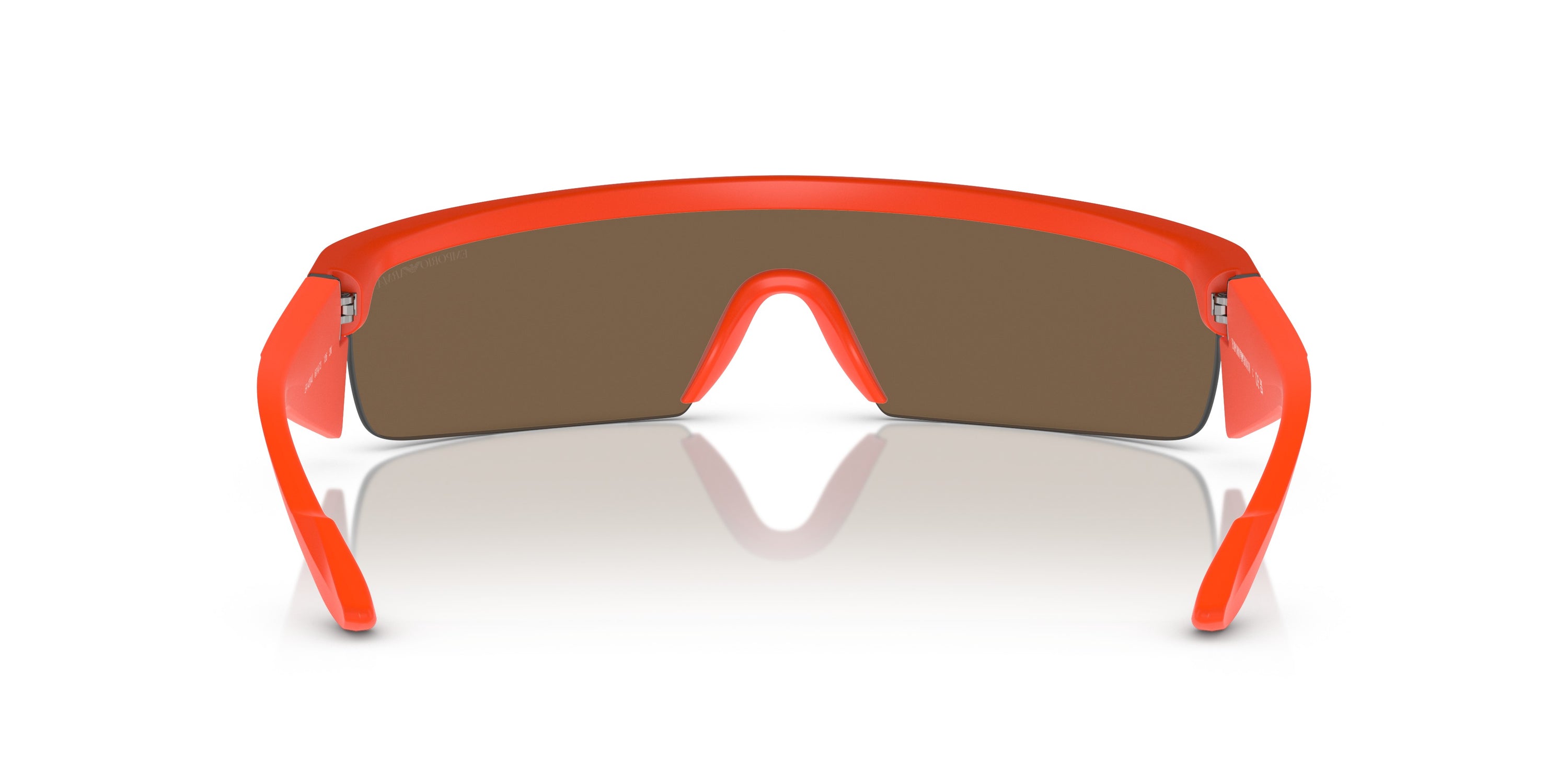 Emporio Armani 0EA4204U 601473 Matte orange Rectangle Sunglasses