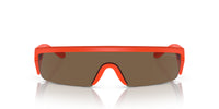 Emporio Armani 0EA4204U 601473 Matte orange Rectangle Sunglasses